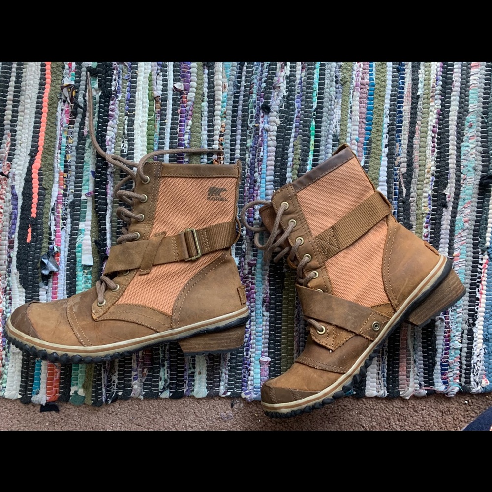 Sorel Warm Leather Waterproof Winter Boot
